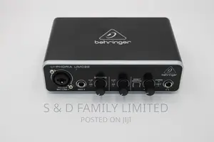 Behringer U-Phoria UMC22 USB Audio Interface