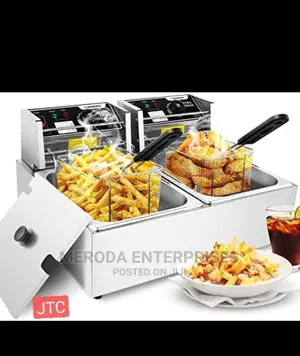 Deep Fryer With 2 Tanks 6ltrs