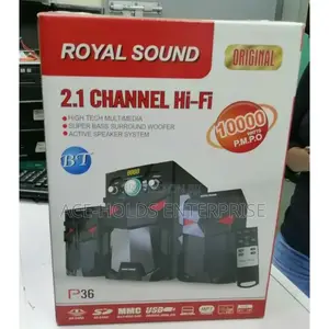 Royal Sound P36 10000 Watts 2.1 Ch Sound System