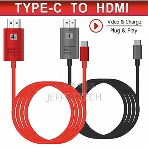 4K HD USB Type C to HDMI HDTV TV Cable Converter for Macbook