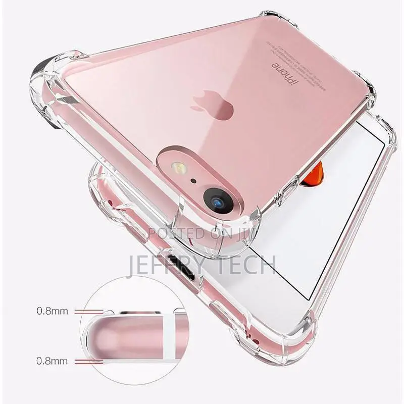 Super Shockproof Clear Soft Case for iPhone 6 S 6S 7 8 Plus