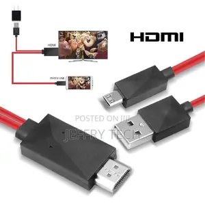 Micro USB to HDMI 1080P HDTV Adapter Cable Phones
