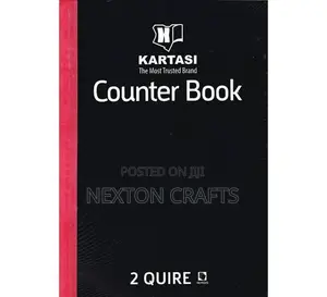 Counter Book A4 2 Quire
