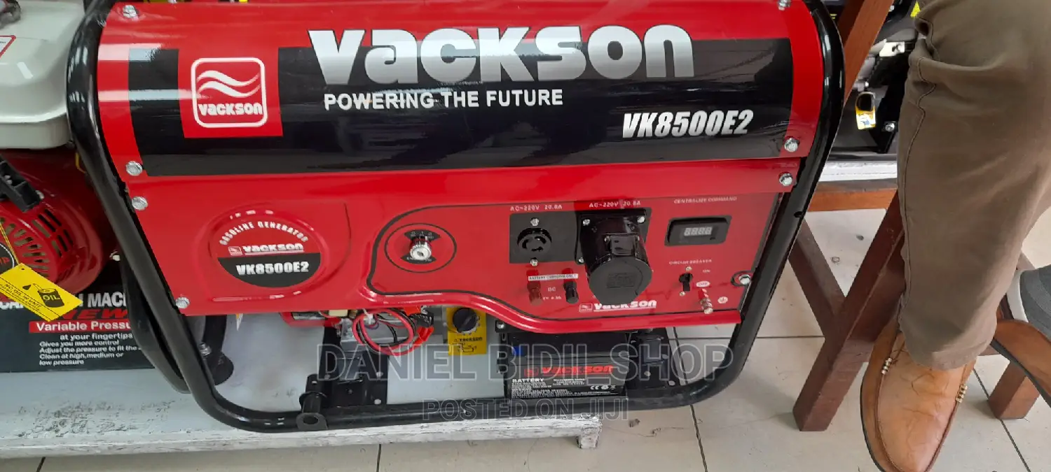 Gasoline Generator 6.5kva Vackson