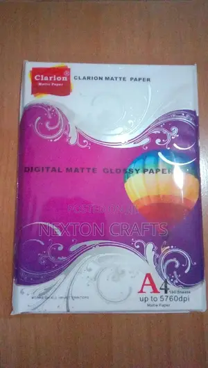 Clarion A4 Matte Paper(100 Sheets)