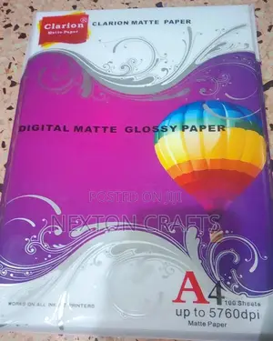 Clarion A4 Matte Paper(100 Sheets)