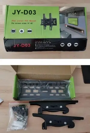JY-D03 (14′′-42′′) Tilting Flat Panel LED Bracket