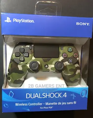 Official Sony PS4 Dualshock 4 Green Camouflage