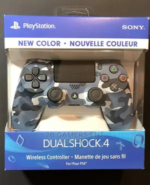 Sony Ps4 Pad Blue Camouflage