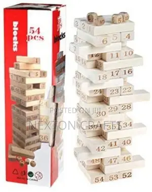 Wooden Jenga Block Game
