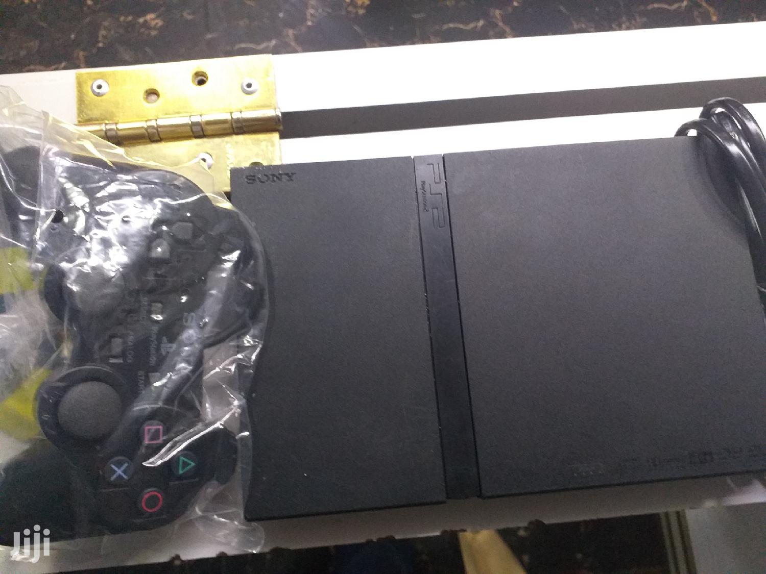 Playstation 2 (Ps2) With 10 Games