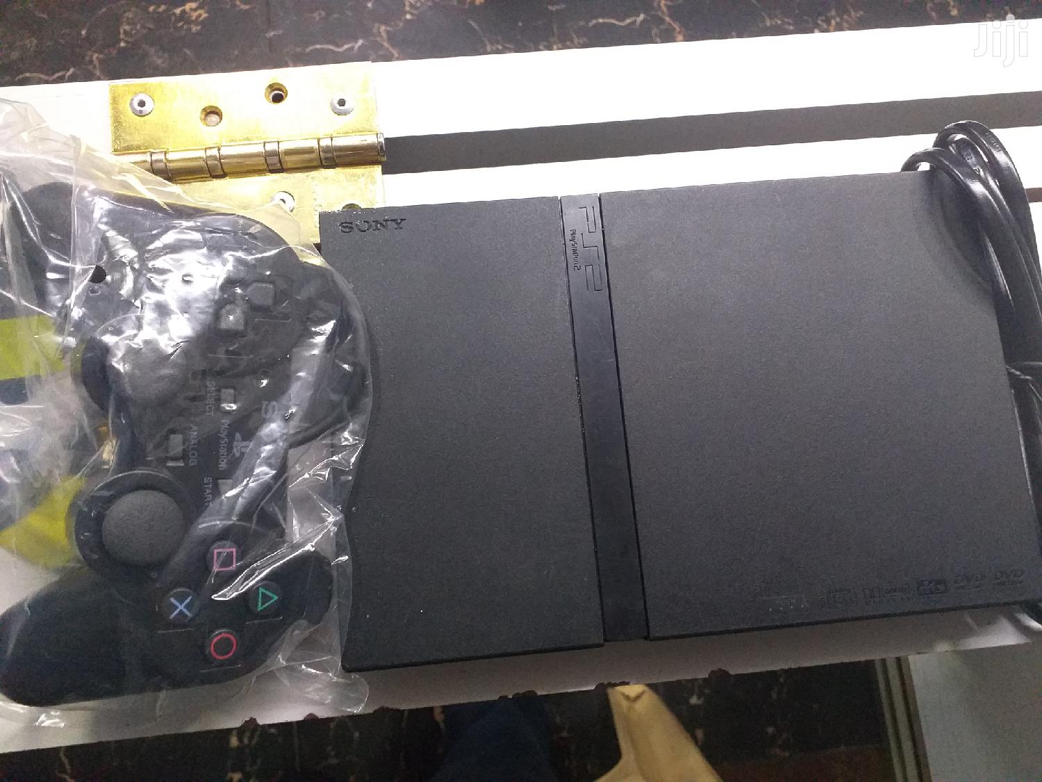 Playstation 2 (Ps2) With 10 Games