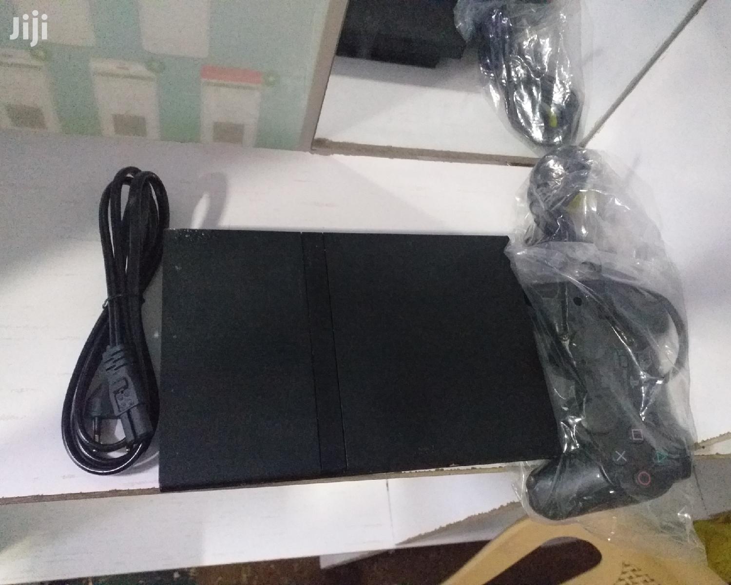 Playstation 2 (Ps2) With 10 Games