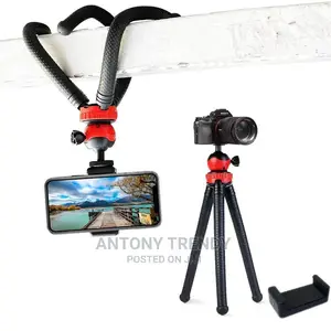 Generic Octopus Mini Flexible Tripod Mobile Phone Stand