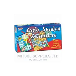 2 in 1 Ludo and Snake Ladder Board Game