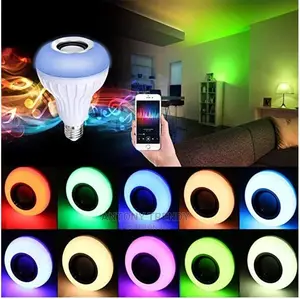 RGB Changing Color Lamp Built-in Audio Speaker With Remote
