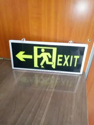 Illuminous Double Sided Fire Exit Sign