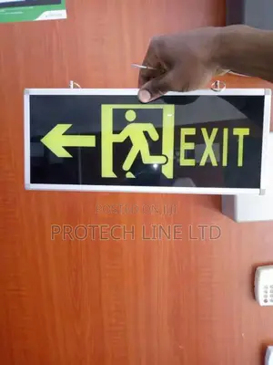 Illuminous Double Sided Fire Exit Sign