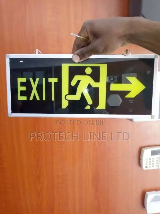 Illuminous Double Sided Fire Exit Sign