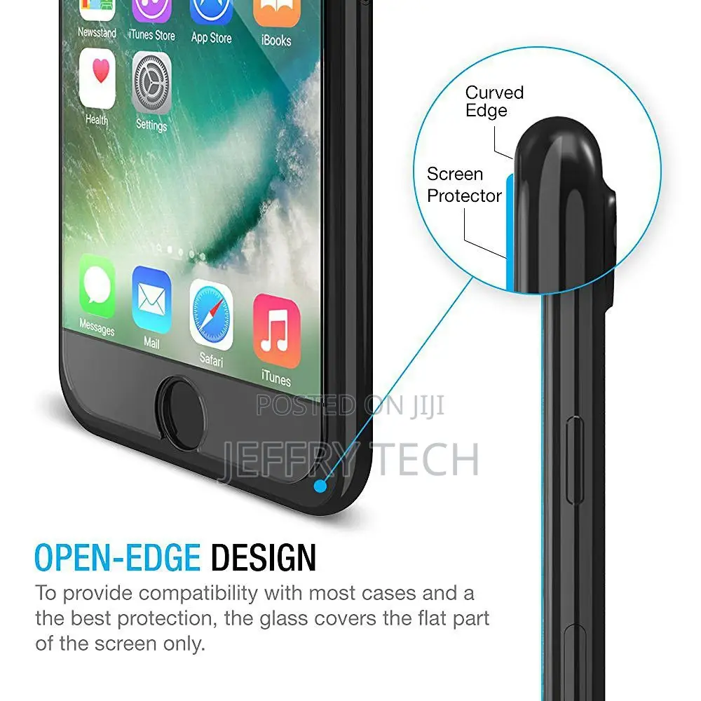 Tempered Glass Screen Protector for iPhone 7 Plus