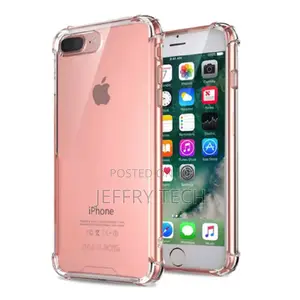 Shockproof TPU Gel Cover for iPhone 8 - Clear