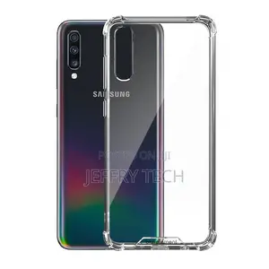 Shockproof TPU Gel Cover Samsung A70 - Clear