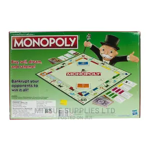 Monopoly Boardgame Original From Hasbro Gaming