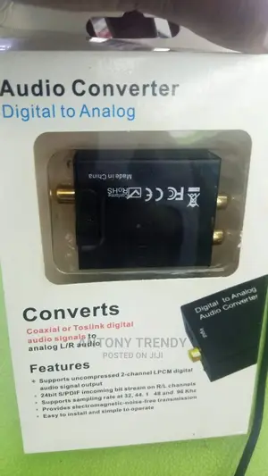 Coaxial Digital Signals to Analog Audio