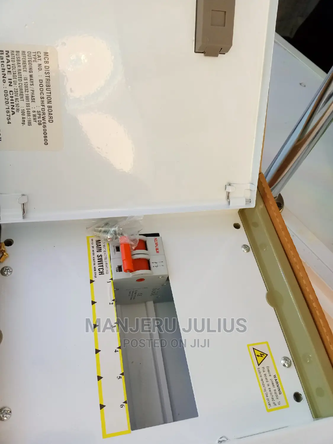 6way Consumer Unit