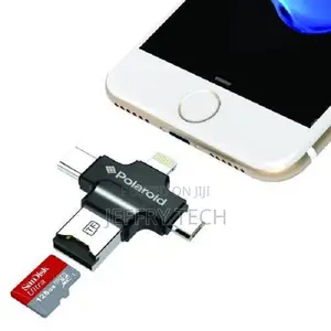 Universal 4-In-1 USB Micro SD Card Reader for Mobile Devices