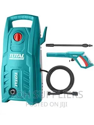 TOTAL 1400-Watt High Pressure Washer 130bar.