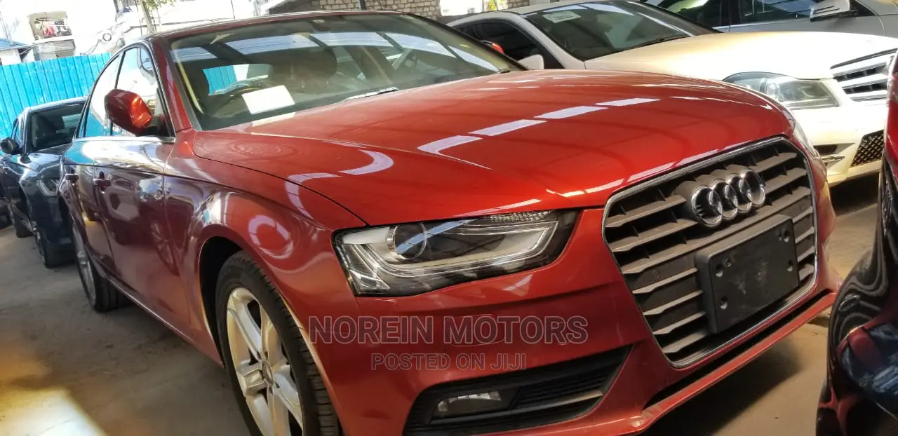 Audi A4 2014 Red