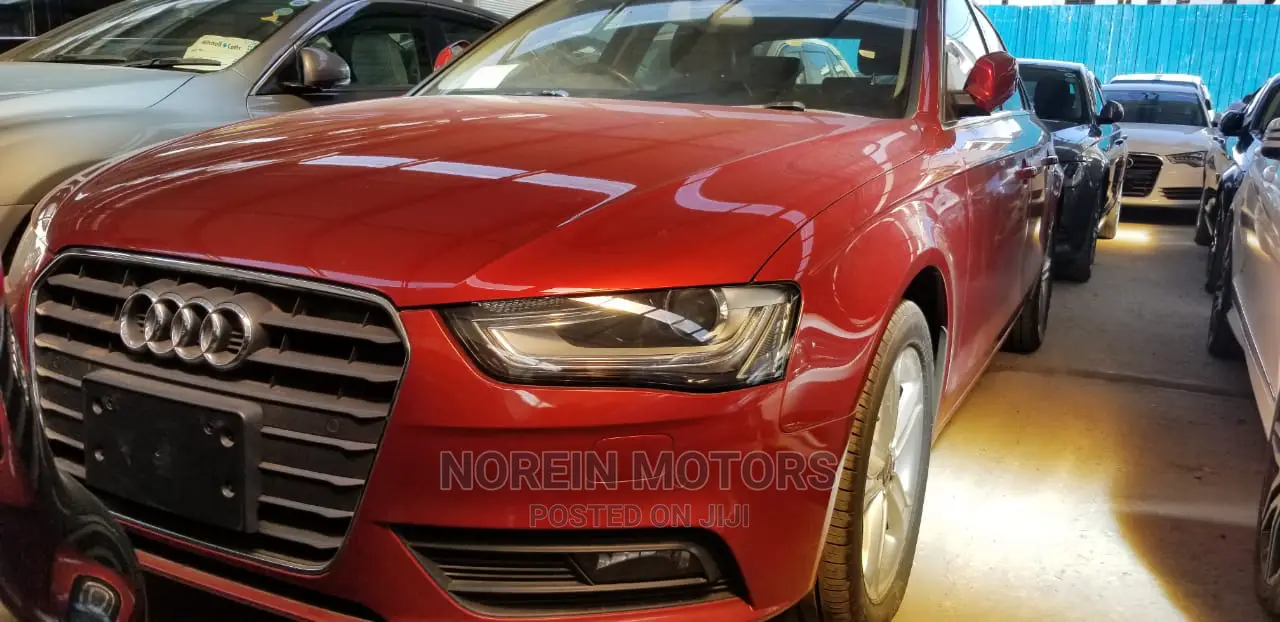 Audi A4 2014 Red