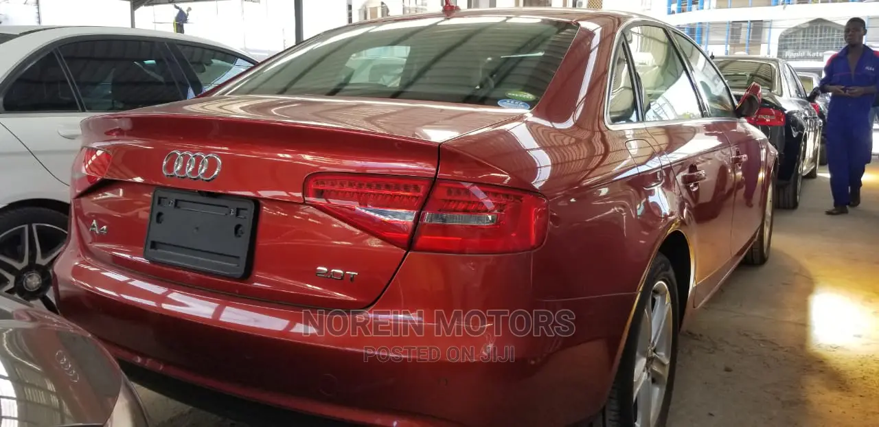 Audi A4 2014 Red