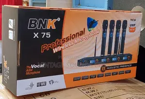 Bnk X75 With 4 Wireless Microphone