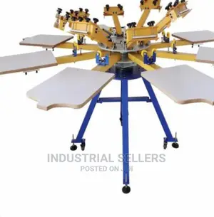 Great 6colour 6station Screen Printing Machine