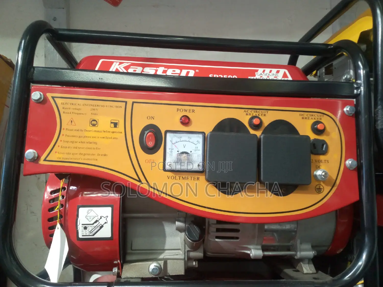Kasten 2.5kva Generator