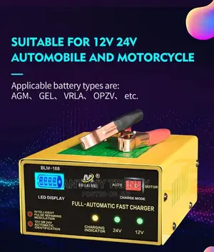 250W Power Full Automatic Car Battery Charger