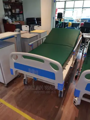 Single Crank Hospital Bed With Mattress