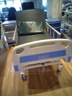 Single Crank Hospital Bed With Mattress