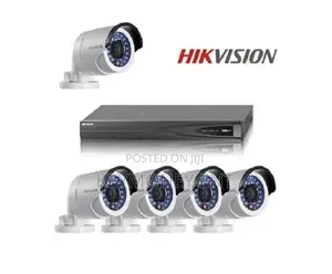 Hikvision 5 CCTV Camera Full Kit ( Night Vision]