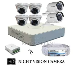 Hikvision 6 HD CCTV Camera Complete Package