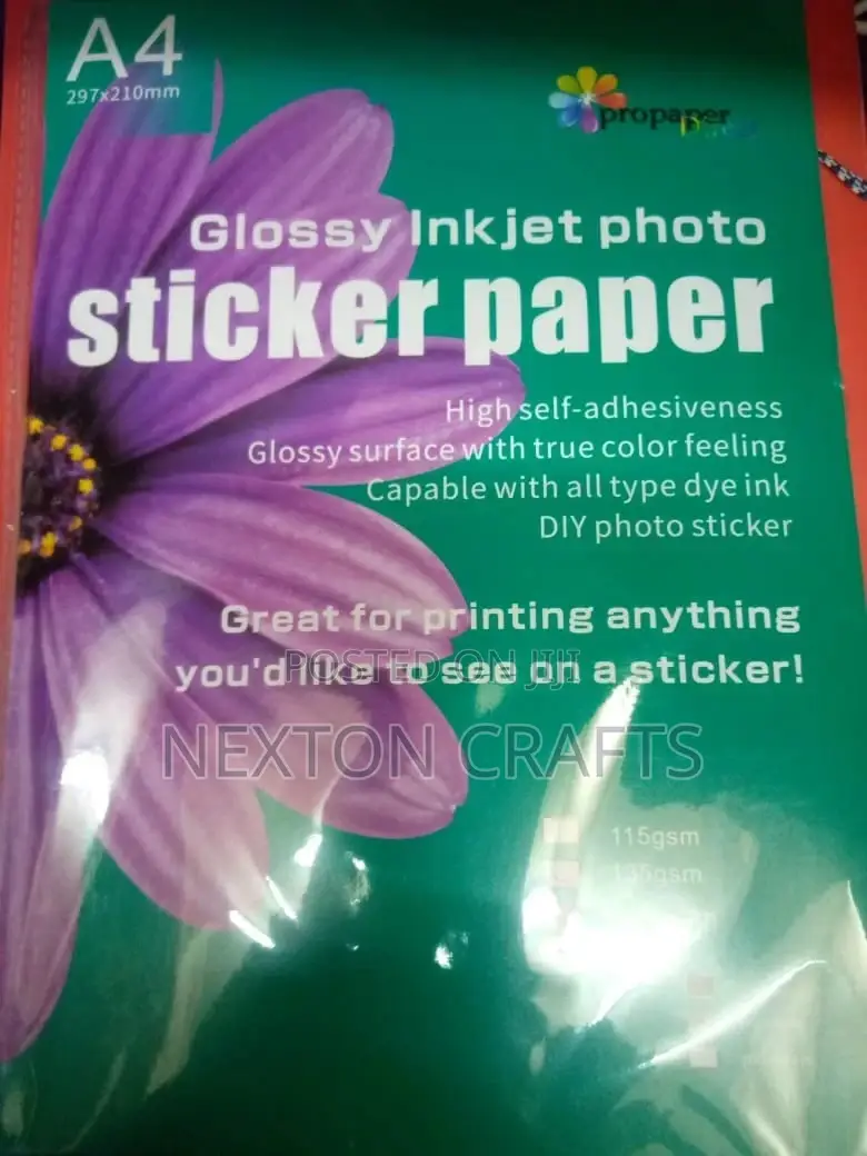 A4 Waterproof Sticker Paper