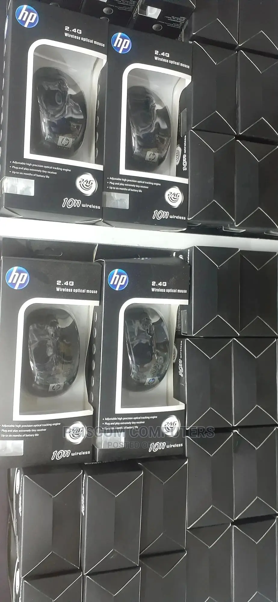 Wireless Mouse - 2.4GHZ With USB Receiver