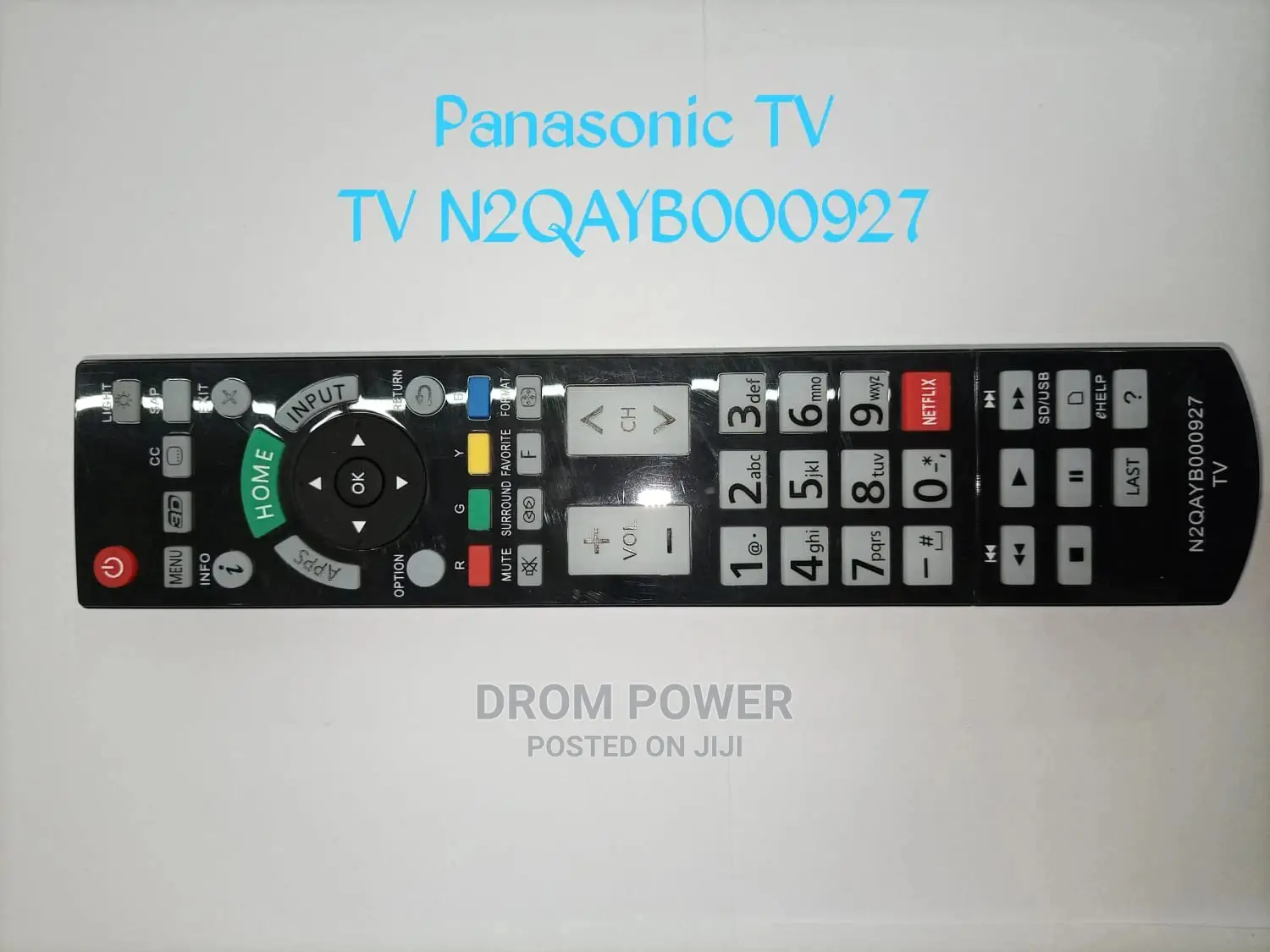 Panasonic Led Remote