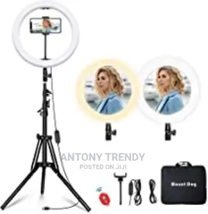 Dimmable 14 Inch Led Ring Light With Stand