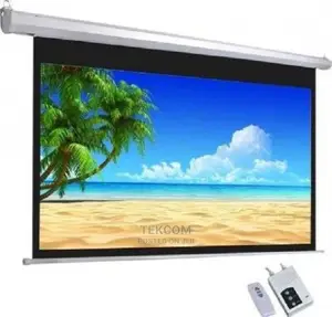 ELECTRIC 180′′X 180′′ PROJECTOR SCREEN - 70 by 70 Inches