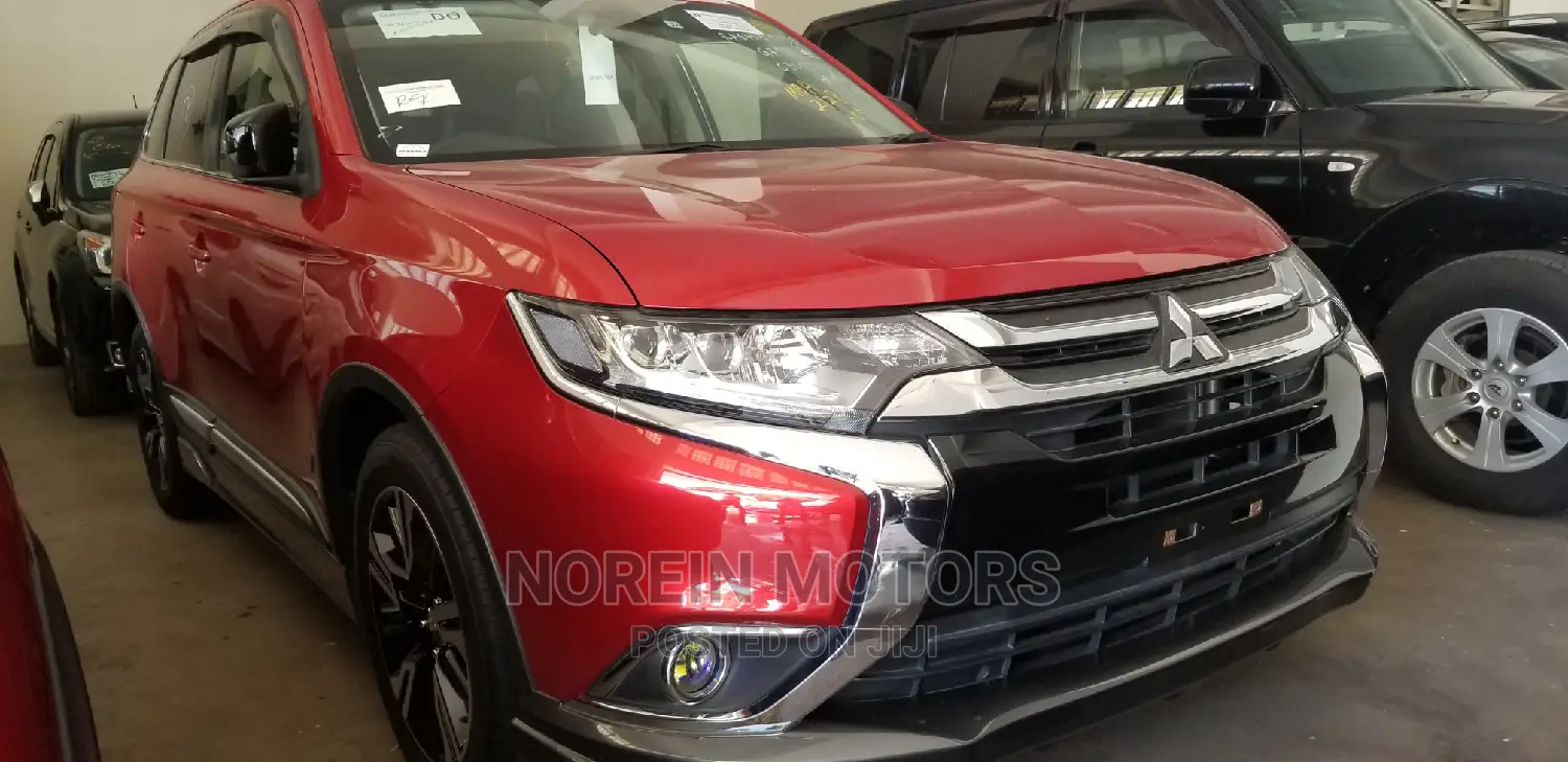 Mitsubishi Outlander 2015 Red