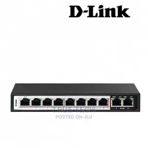 D-Link 8 Port Poe Switch - DES-F1010P-E