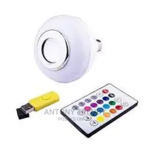 Led Wireless Light Bulb Speaker and Remote
